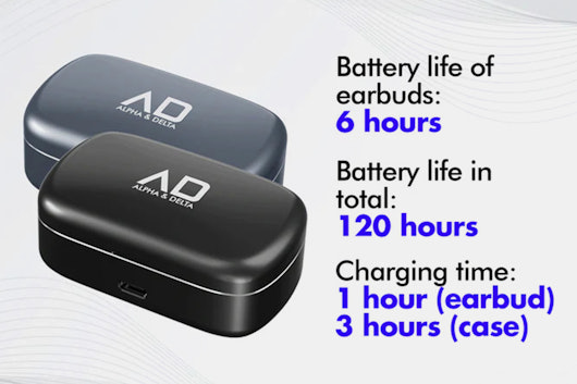 Alpha & Delta KS100 True Wireless Earphones