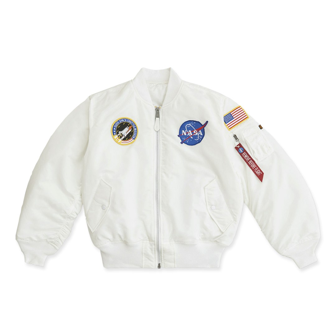 CORIRESHA Mens Apollo NASA Patches Slim Fit Bomber Jackets Windbreaker