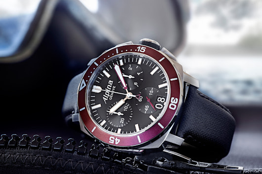 Alpina Seastrong Diver 300 Quartz Chronograph Watch