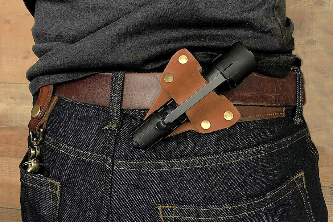 American Bench Craft Leather Flashlight Holster