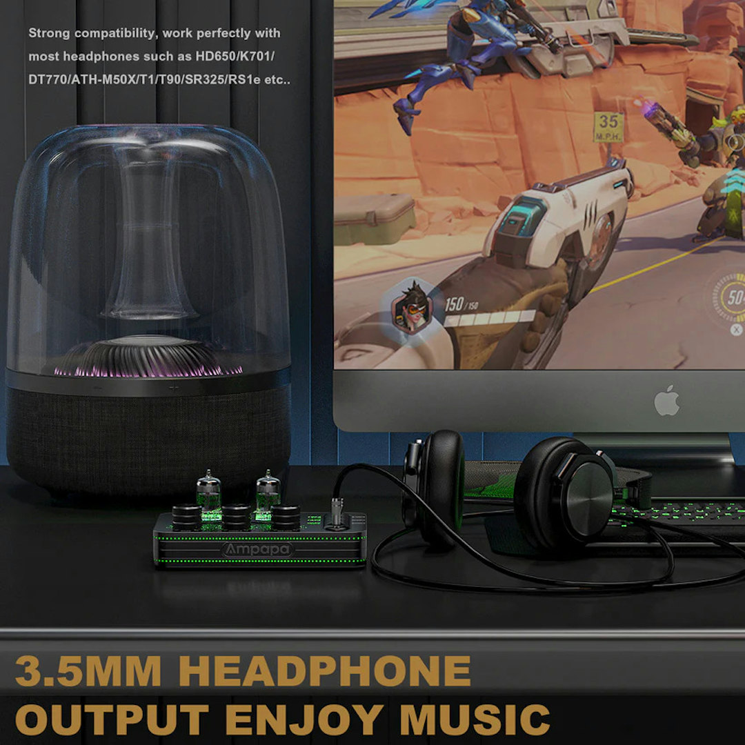 Ampapa A1 Vacuum Tube Phono Preamp/Headphone Amplifier