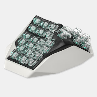 Angry Miao HATSU Wireless Split Ergonomic Keyboard