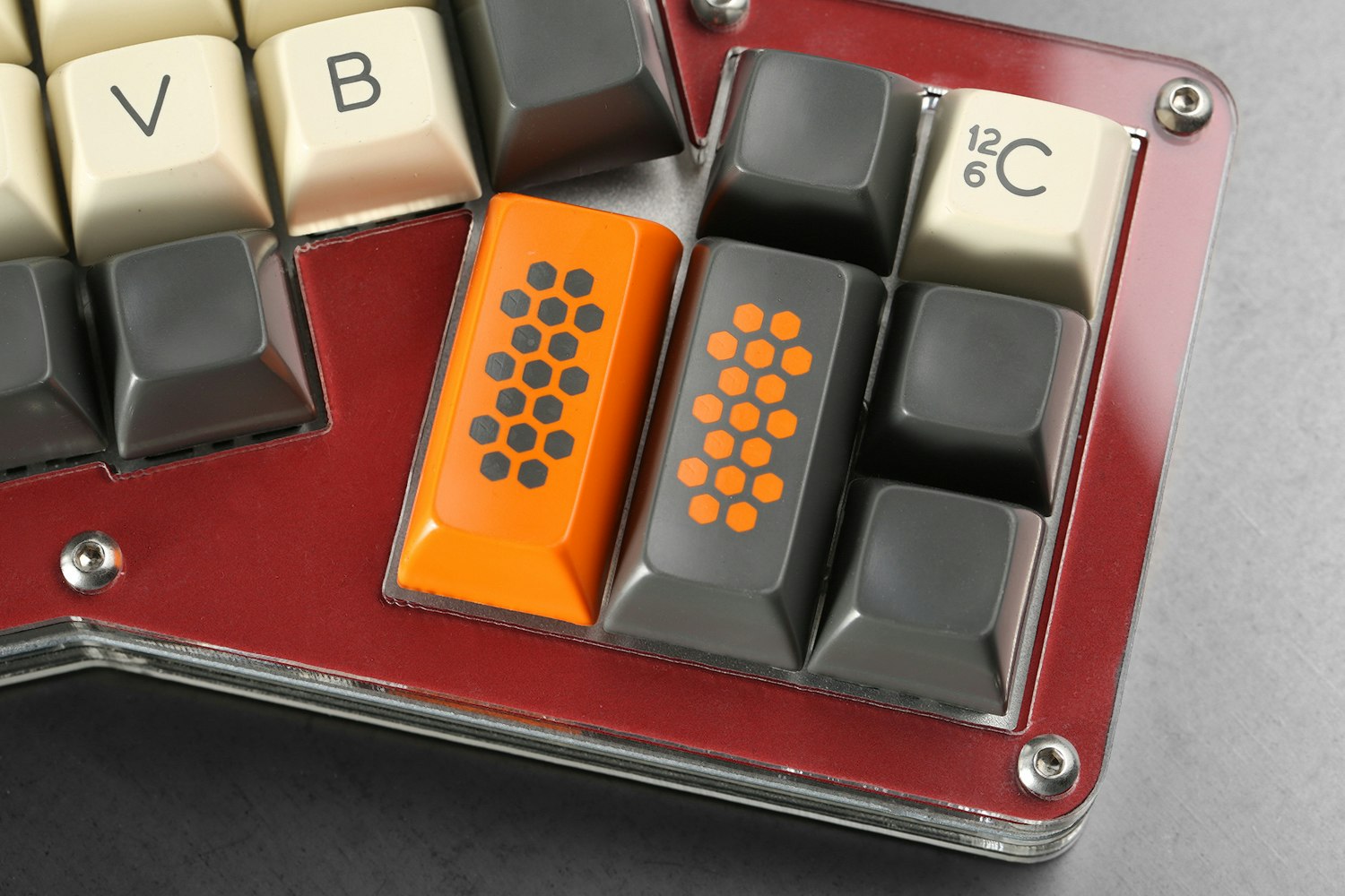 Anodized Aluminum Infinity ErgoDox Plate