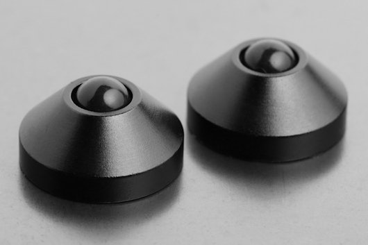 Anodized CNC Aluminum Cone Feet