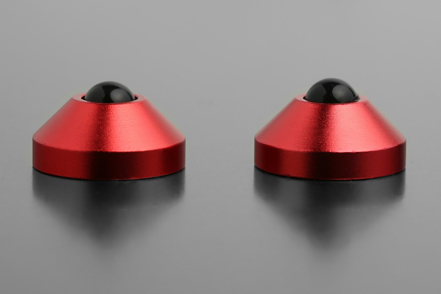 Anodized CNC Aluminum Cone Feet