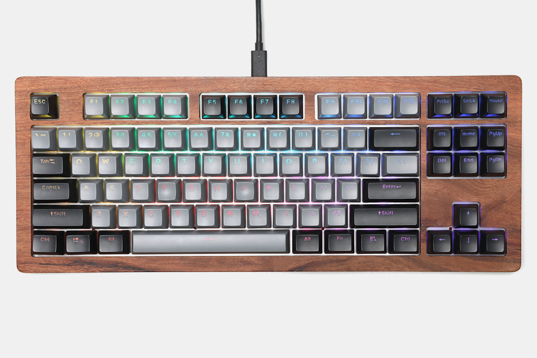 AoPo AP87 Wooden Mechanical Keyboard Kit