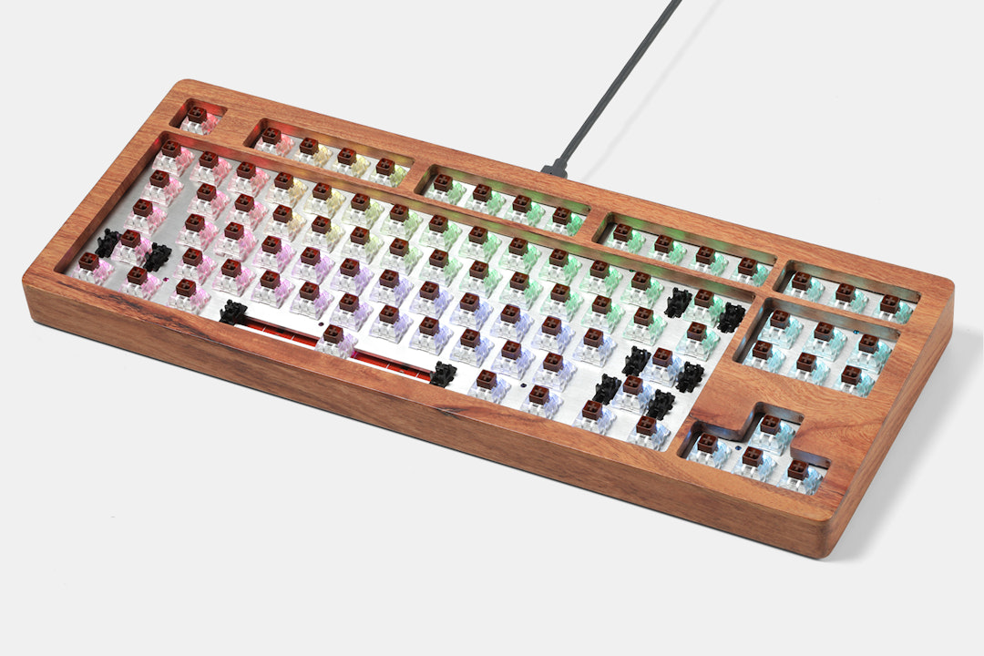 AoPo AP87 Wooden Mechanical Keyboard Kit