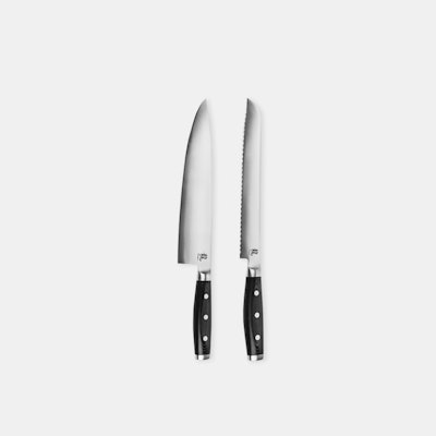 Apogee Dragon 10-Inch Chef's & 9-Inch Bread Knife | Price & Reviews | Massdrop
