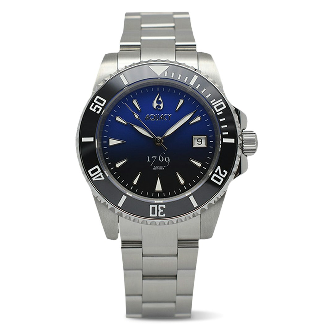 Aquacy Hei Matau 1769 300M Automatic Dive Watch Watches Drop