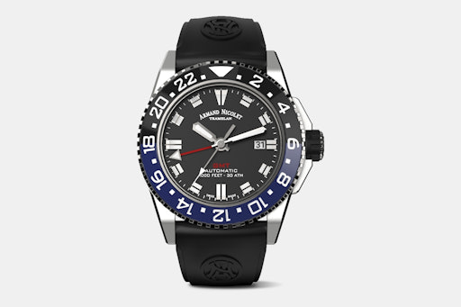 Armand Nicolet JS9-44 Automatic GMT Watch