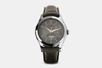 9740A-GS-PK2420NR | Gray Dial, Leather Strap