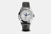 9740A-AG-G9660 | Silver Dial, Rubber Strap