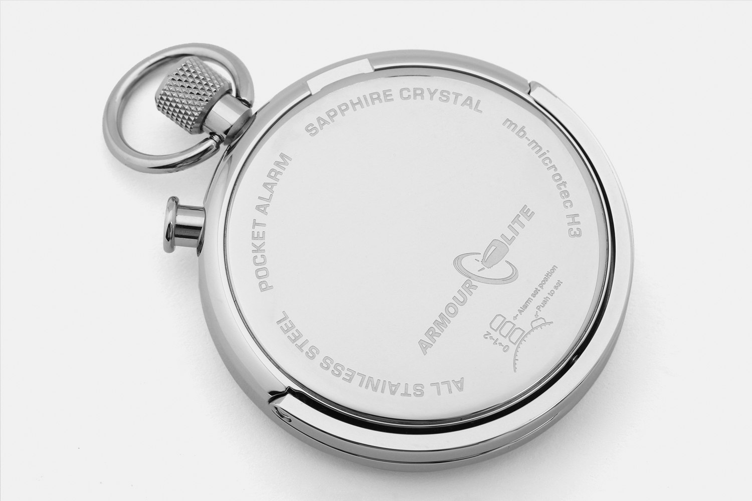 PRE ORDER ArmourLite Tritium Pocket Watch w Alarm Massdrop 214 FS UNLOCKED WatchinTyme