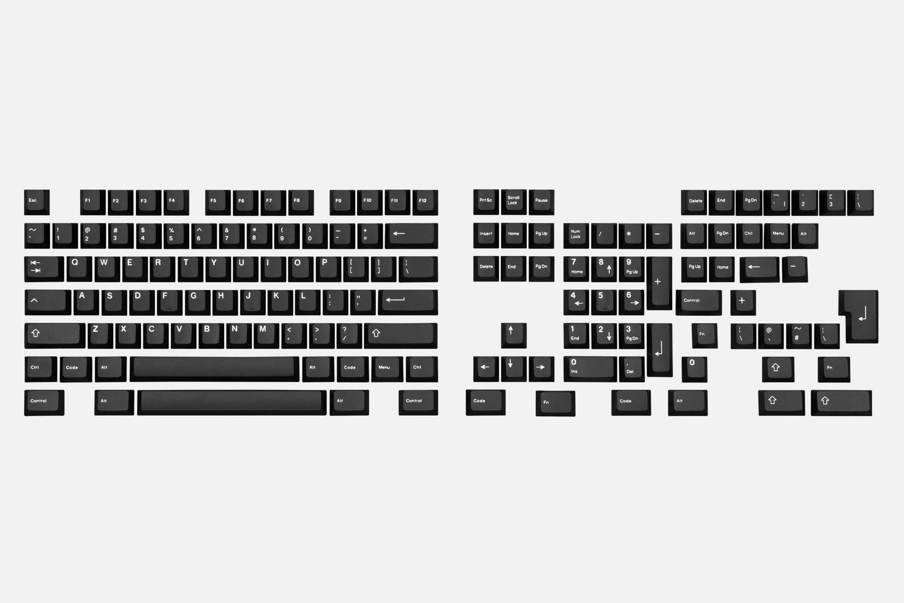 Artifact Bloom Series Keycap Set: Back to Black