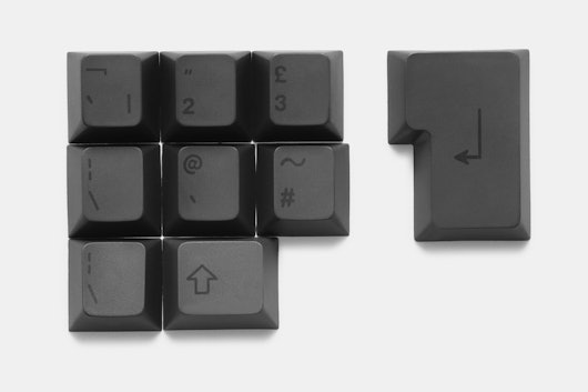 Artifact Bloom Series Keycap Set: Black on Black