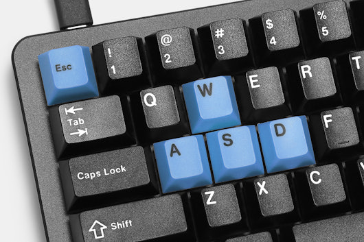 Artifact Bloom Series Keycap Set: Blue Accents