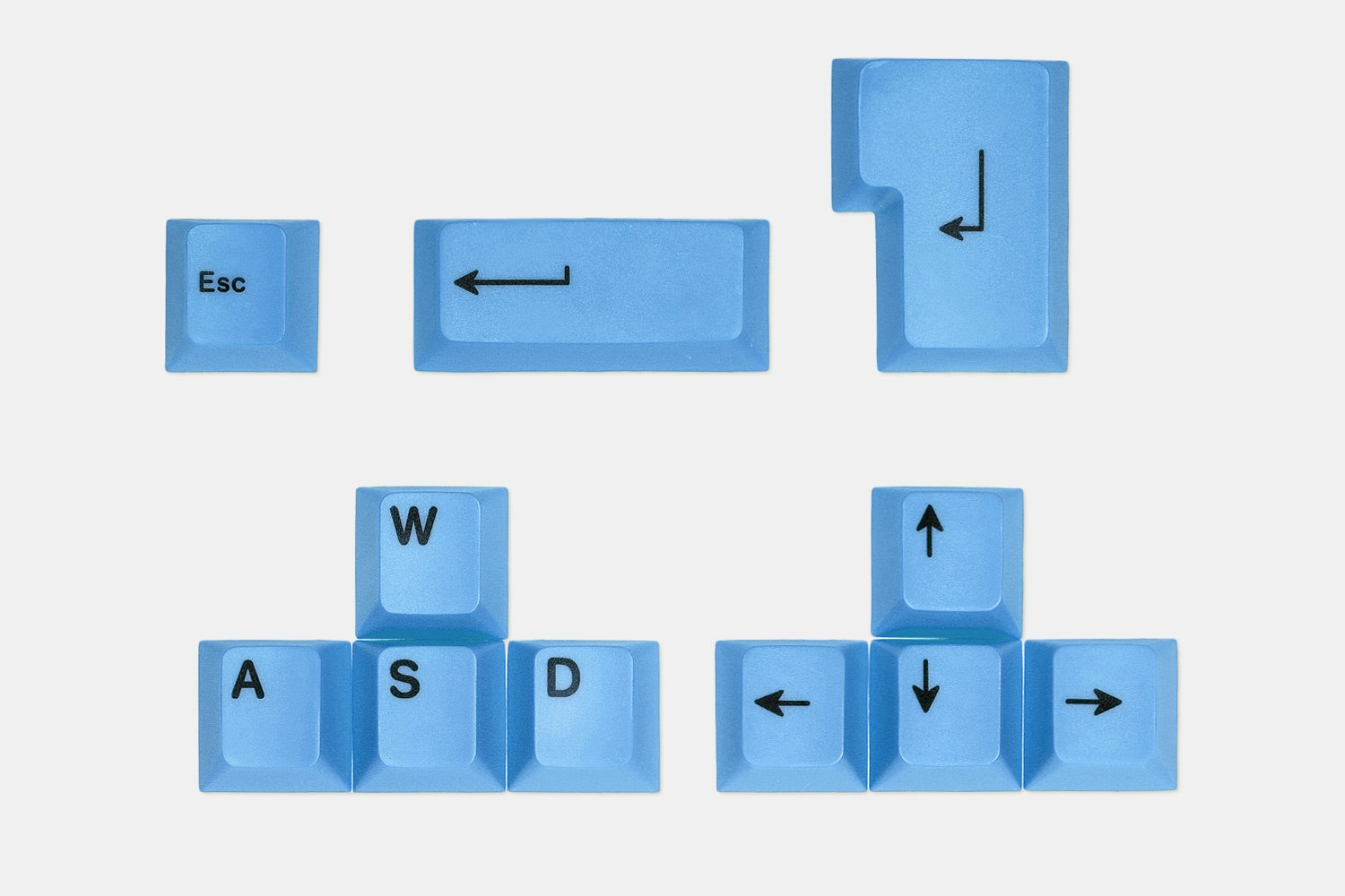 Artifact Bloom Series Keycap Set: Blue Accents