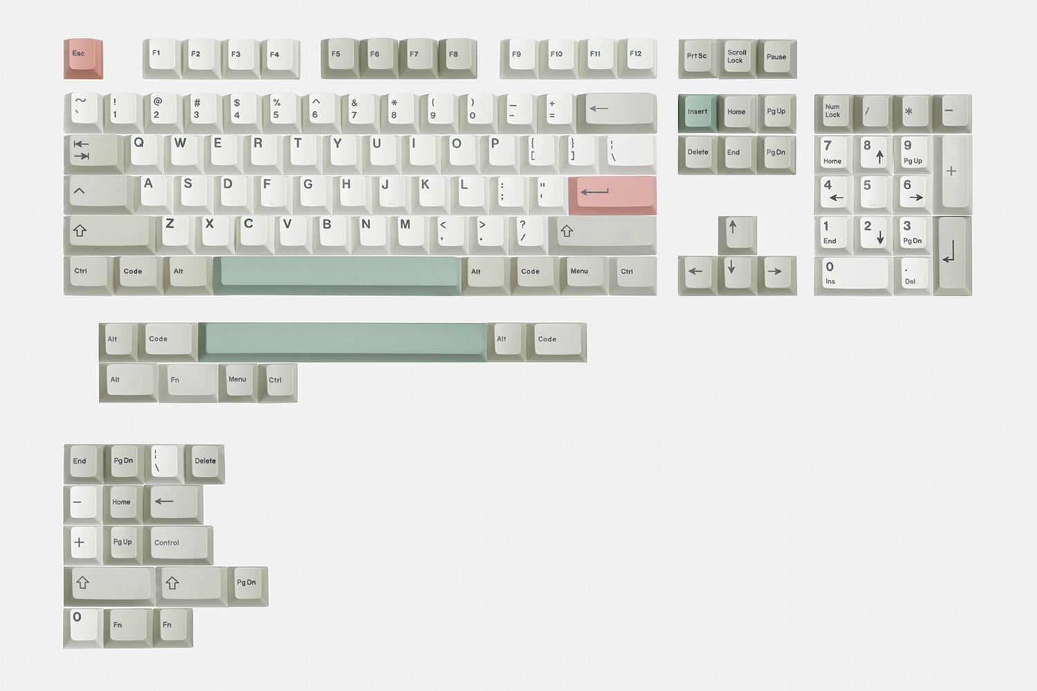 Artifact Bloom Series Keycap Set: Futures