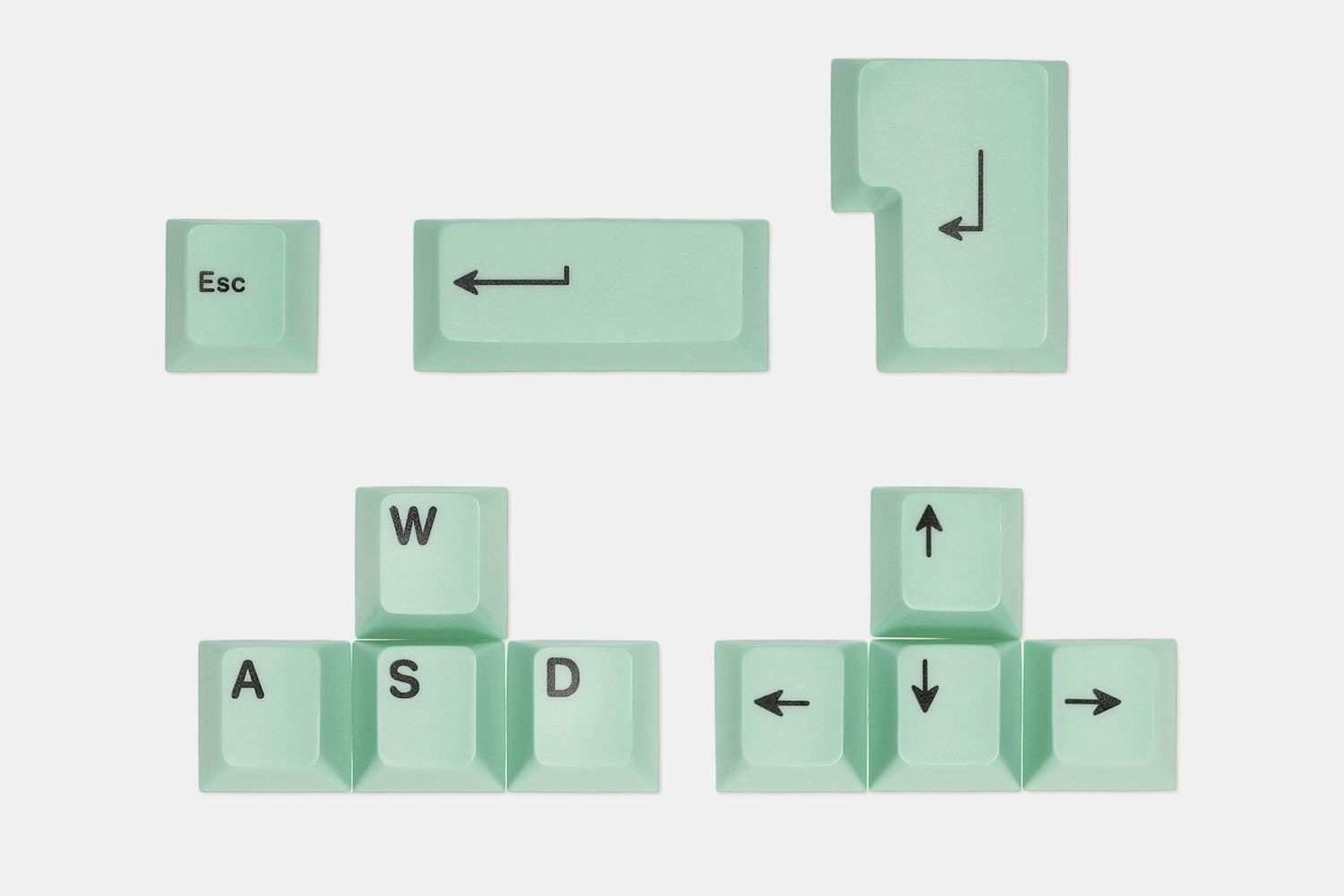 Artifact Bloom Series Keycap Set: Green Accents