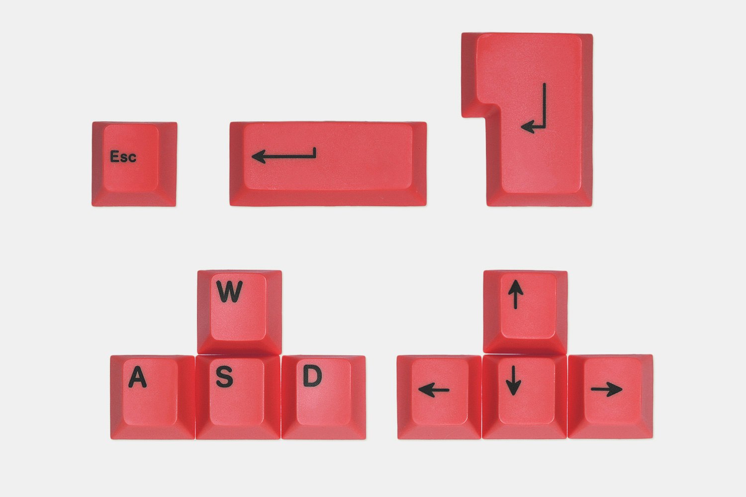 Artifact Bloom Series Keycap Set: Red Accents