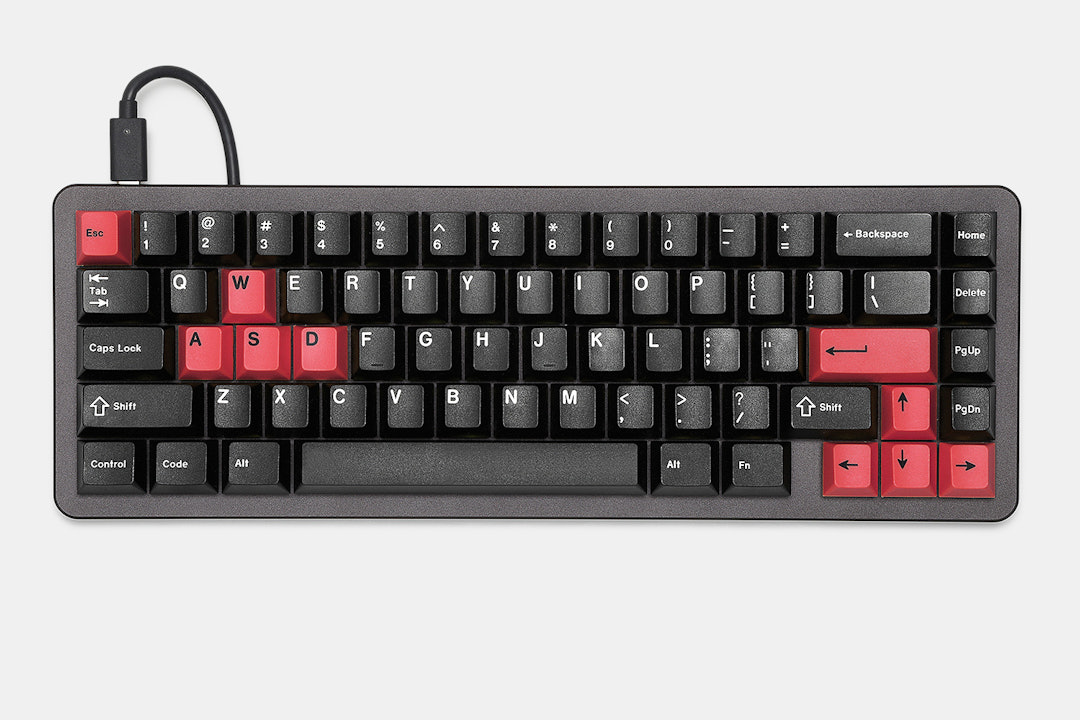 Artifact Bloom Series Keycap Set: Red Accents