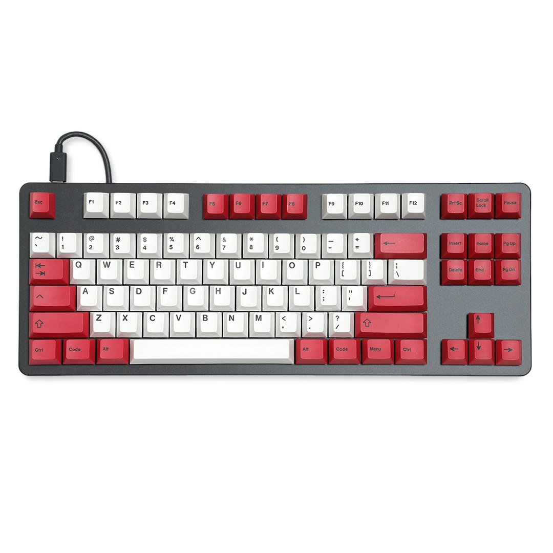 red sa keycaps