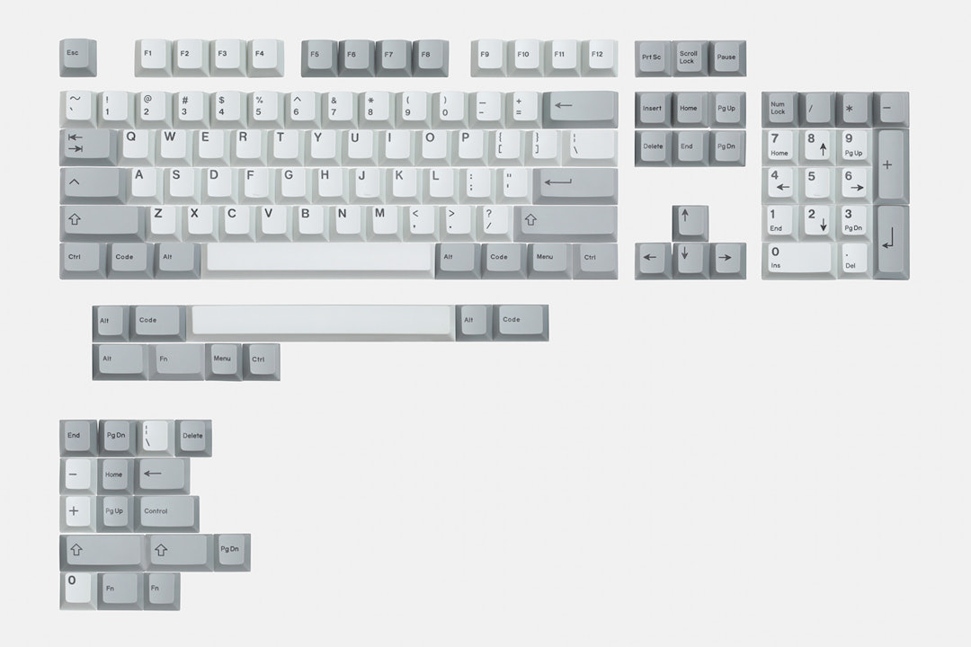 Artifact Bloom Series Keycap Set: Vintage