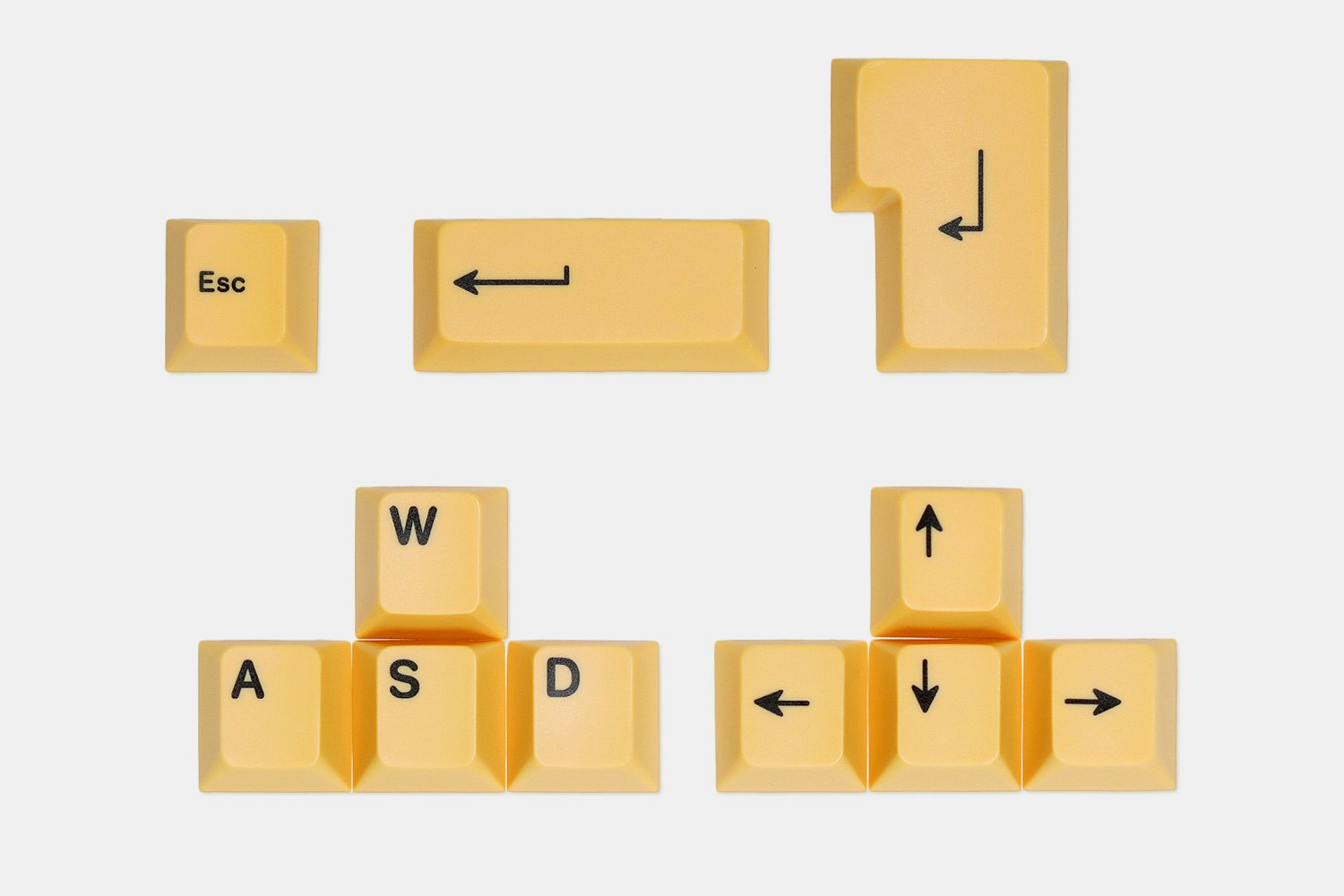 Artifact Bloom Series Keycap Set: Yellow Accents