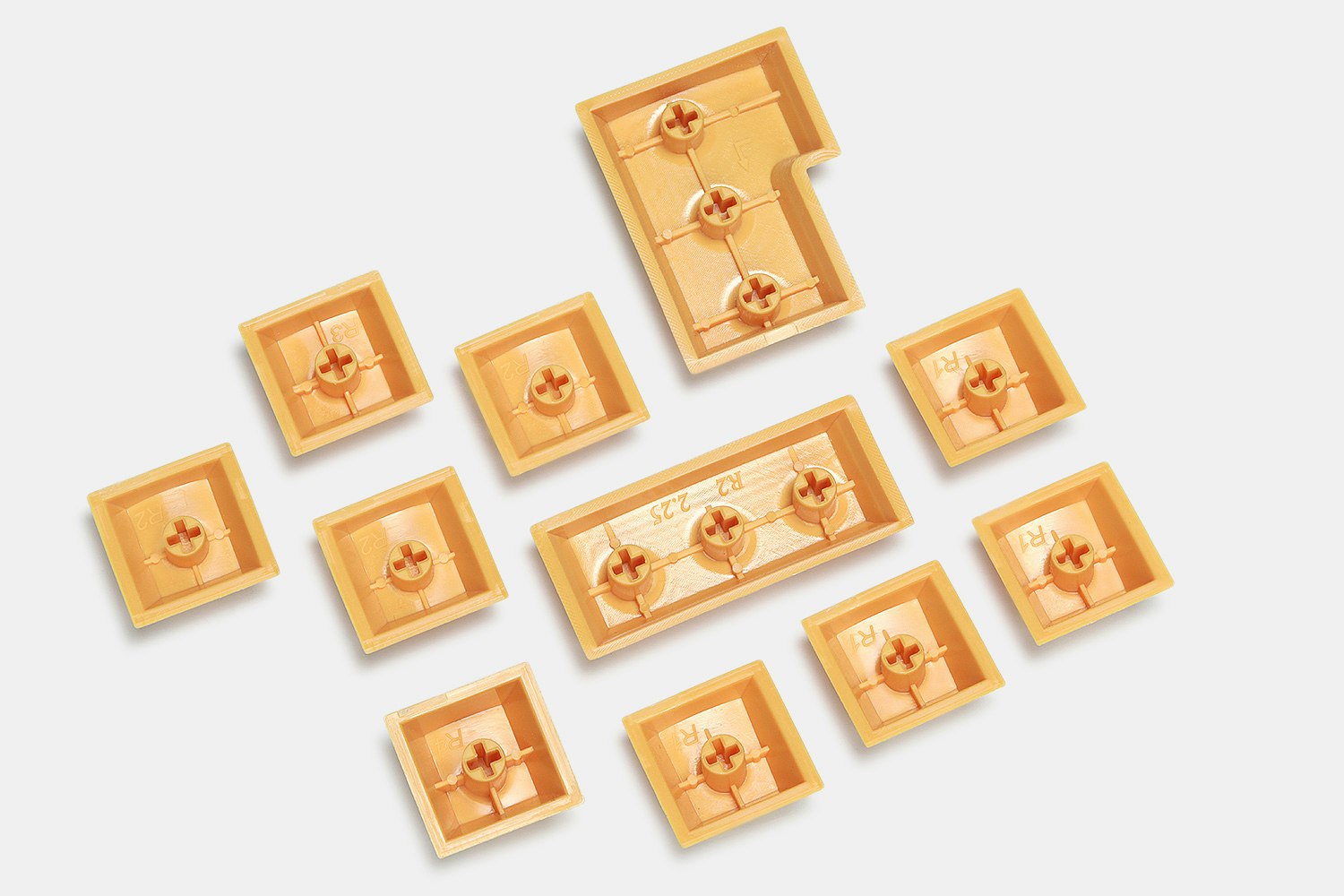 Artifact Bloom Series Keycap Set: Yellow Accents