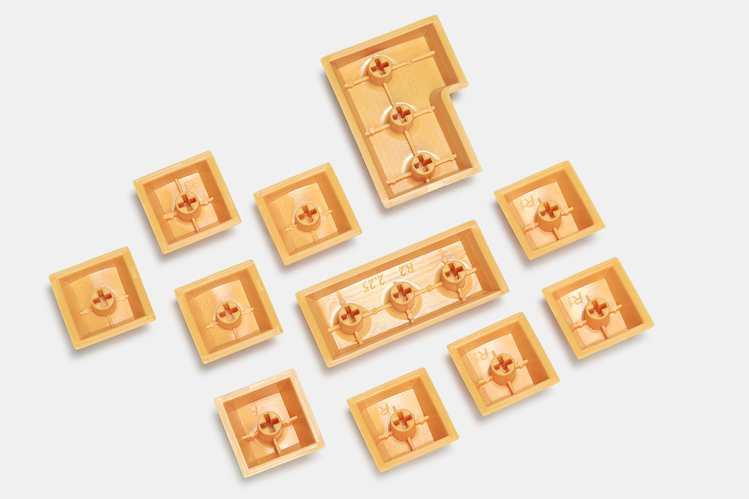 Artifact Bloom Series Keycap Set: Yellow Accents