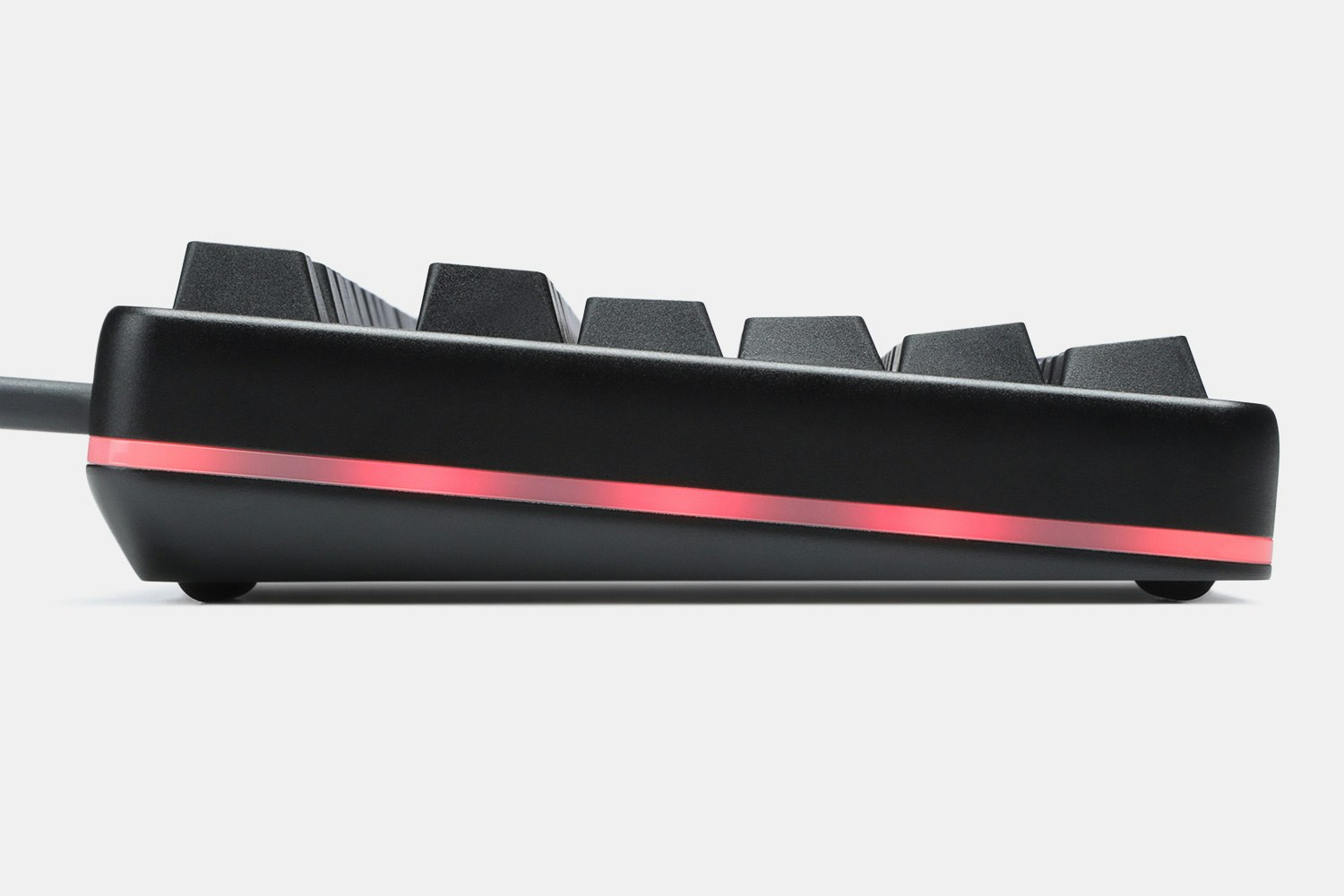 Artifact Shield White-on-Black Keycap Set