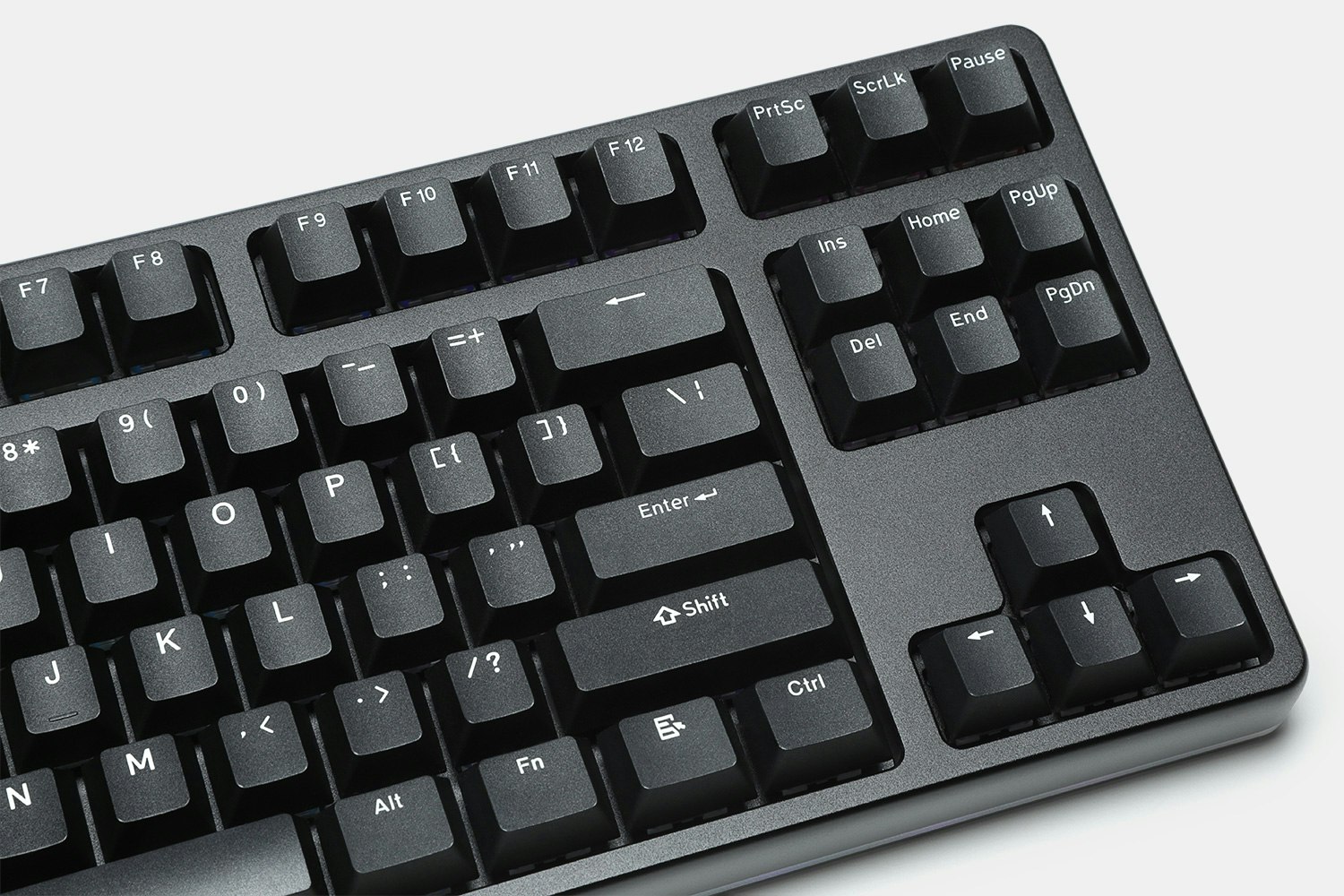 Artifact Shield White-on-Black Keycap Set