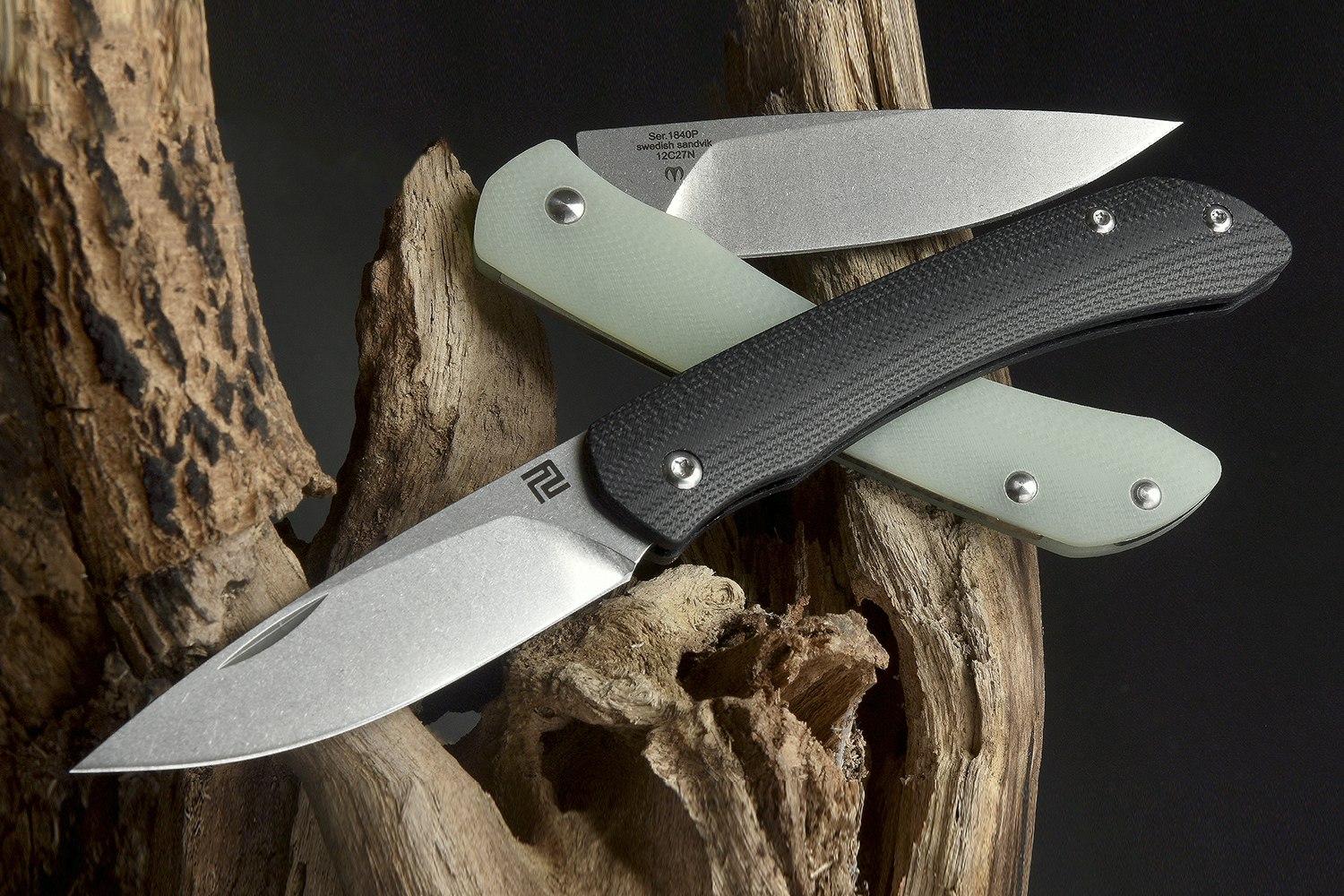 Artisan Cutlery Biome 12C27N Slip Joint Knife Knives Non Locking