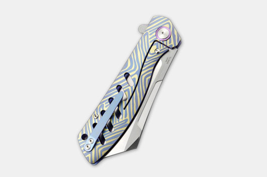 Artisan Cutlery Patterned Titanium S35VN Knives