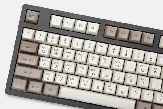 ASCII SA PBT Dye-Subbed Custom Keycap Set
