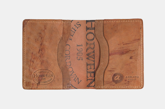 Ashland Leather Tony the Ant Shell Cordovan Wallet