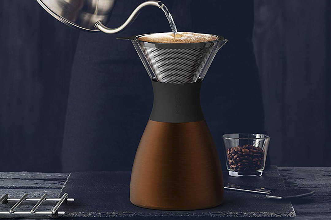 Asobu Double-Wall Pour-Over Coffee Maker