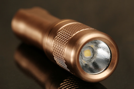 Astrolux A01 Copper Keychain Flashlight
