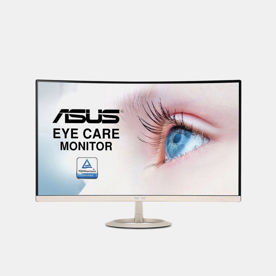 ASUS 27-Inch Curved Full HD Eye Care Monitor | Monitors | Drop