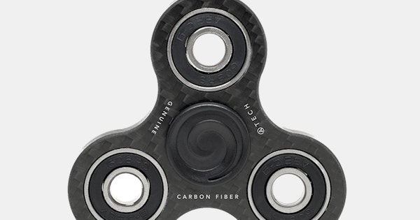 Carbon fiber fidget outlet spinner