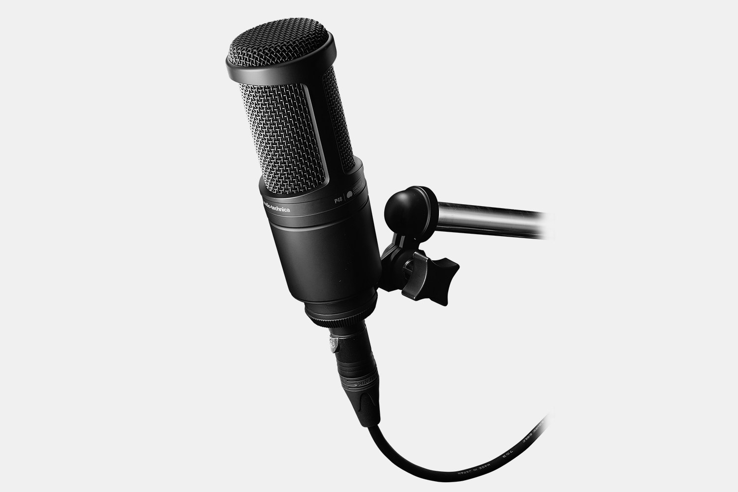 Audio-Technica AT2020 Cardioid Condenser Microphone