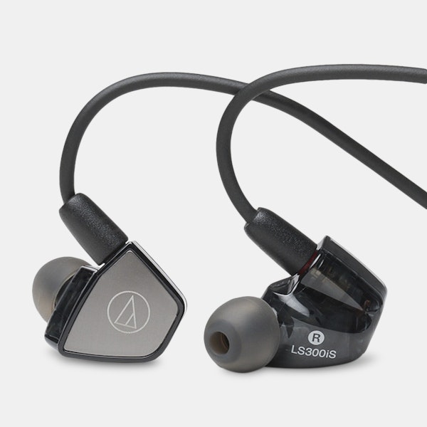 Audio-Technica ATH-LS400iS インイヤークアッドアーマチュアドライバーヘッドフォン インラインマイク&amp;コントロール付き ATH-LS400iS Audio-Technica | Audio-Technica