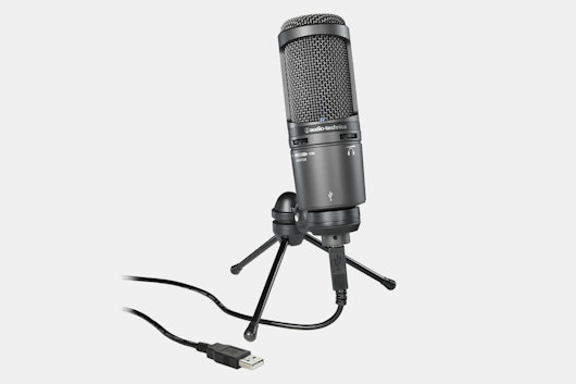 Audio-Technica AT2020USB + PK Microphone Pack