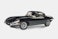 Jaguar E-Type Roadster Series I 3.8 - Black w/ Metal Wire Spoke Wheels (+$85)