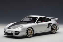 Porsche 911 (997) GT2 RS, Silver (+$5)