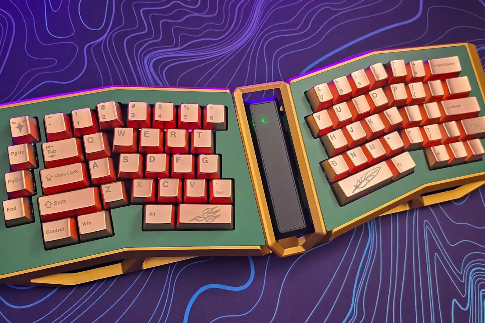 Awekeys Copper Eagle Metal Keycap Set | Mechanical Keyboards | Keycaps ...