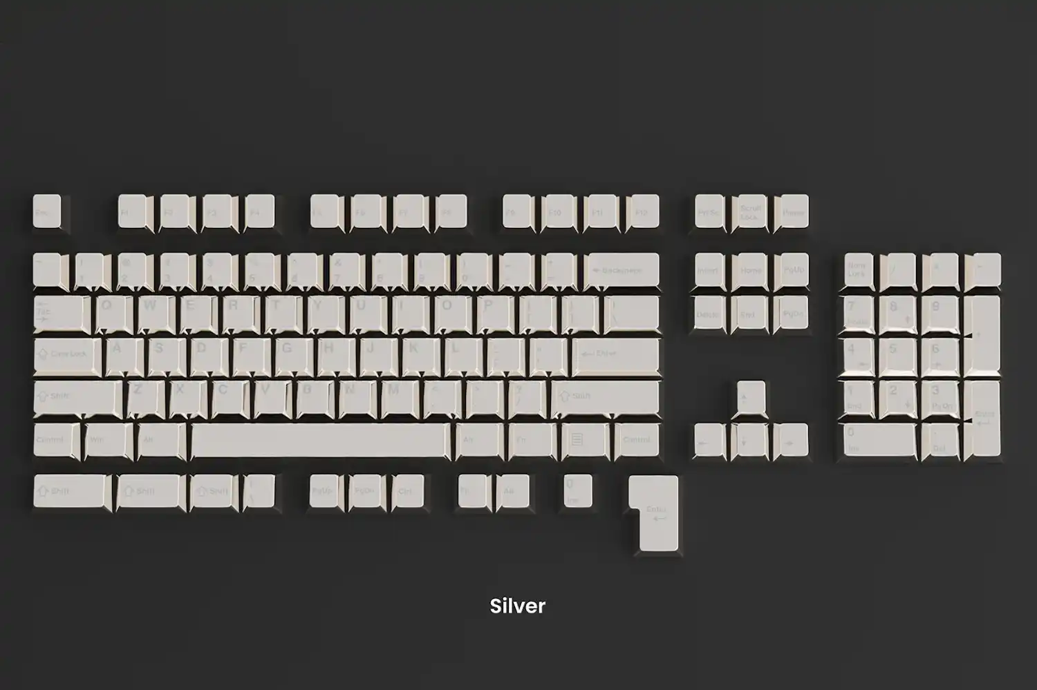 Awekeys Recycled Metal Special Edition Keycap Set | Mechanical ...