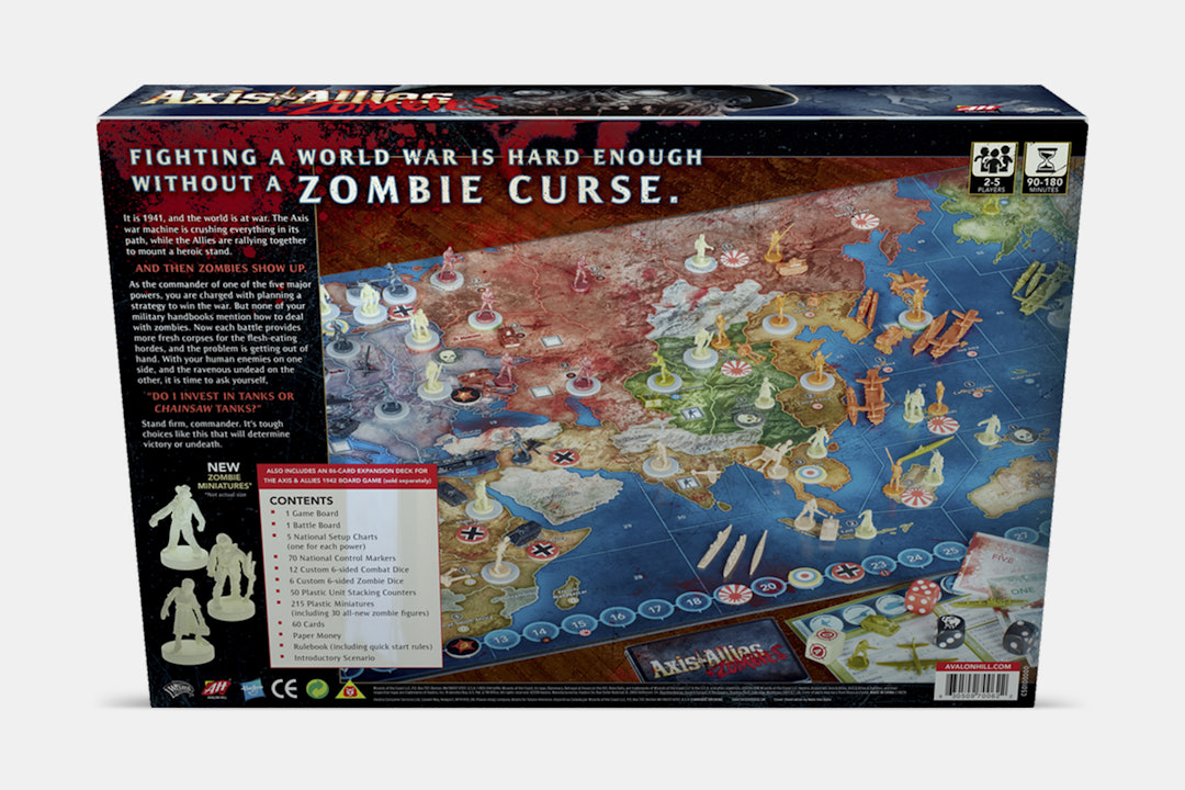 Axis & Allies: Zombies Board Game