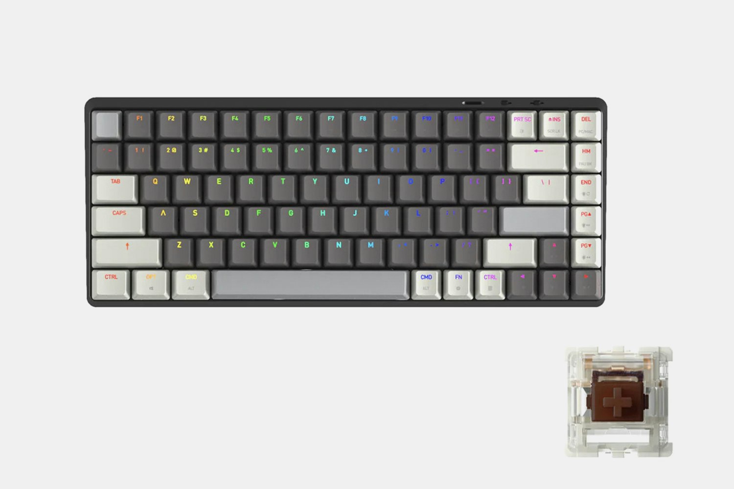 Azio Cascade 75% Wireless Hot-Swappable Keyboard