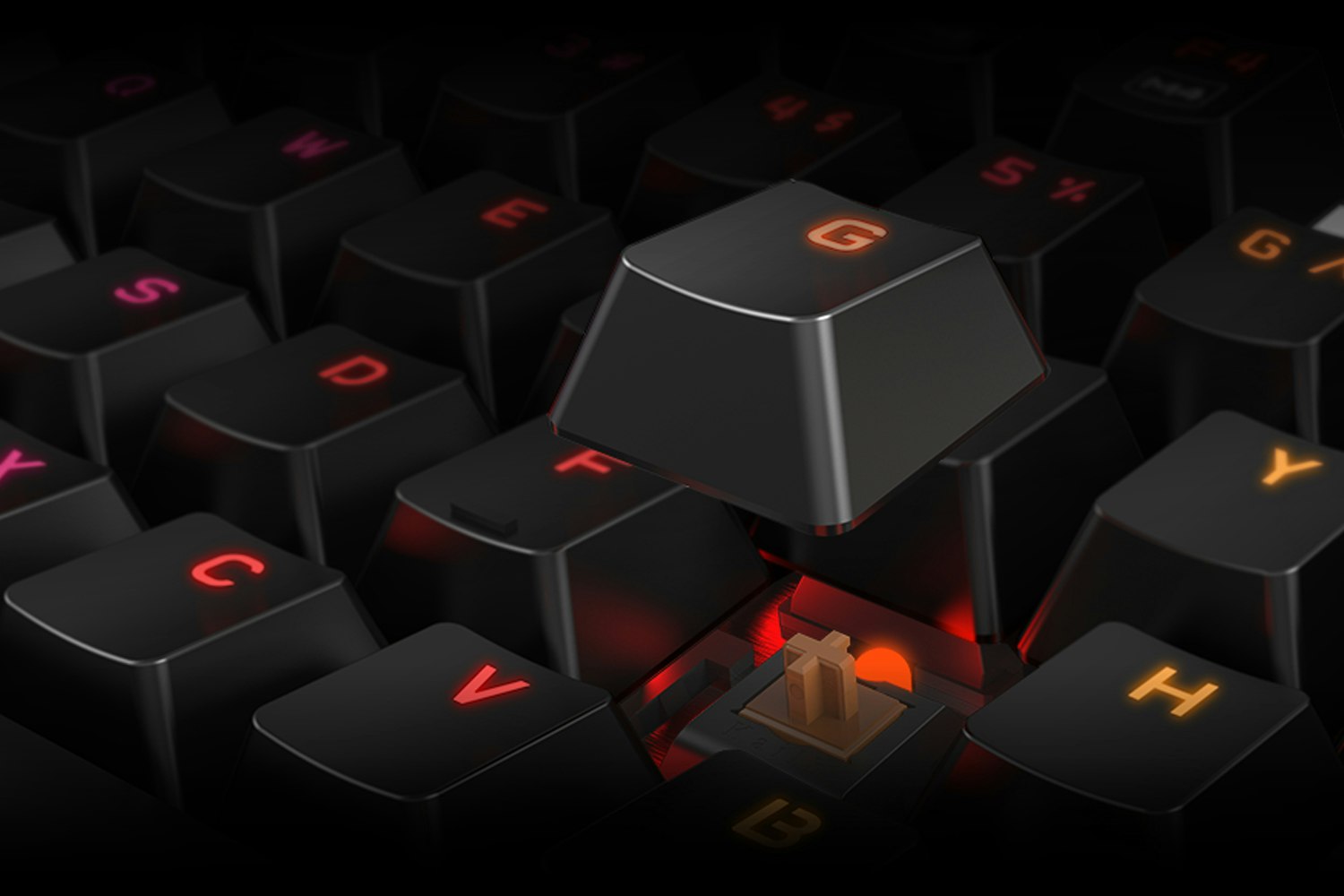 Azio MGK L80 RGB Gaming Mechanical Keyboard